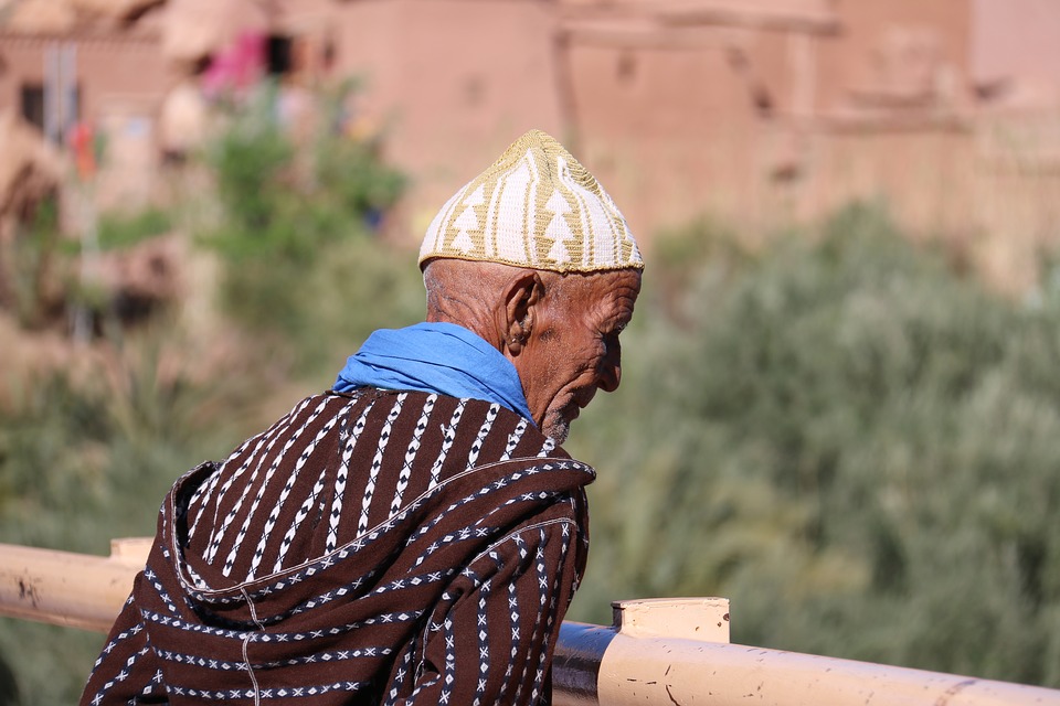 La gente del Marocco nel Sahara