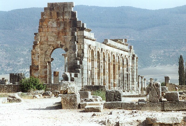 Volubilis in Morocco,