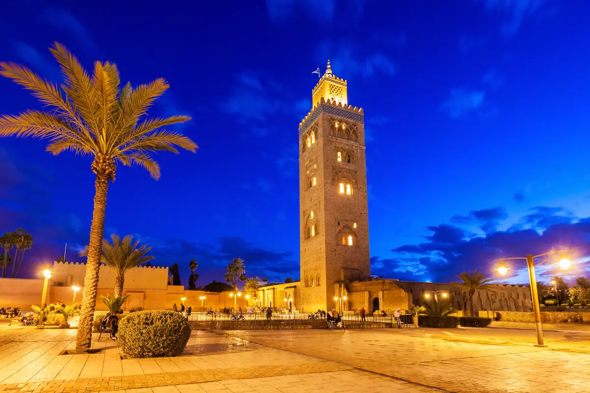 The Koutoubia Mosque In Marrakech