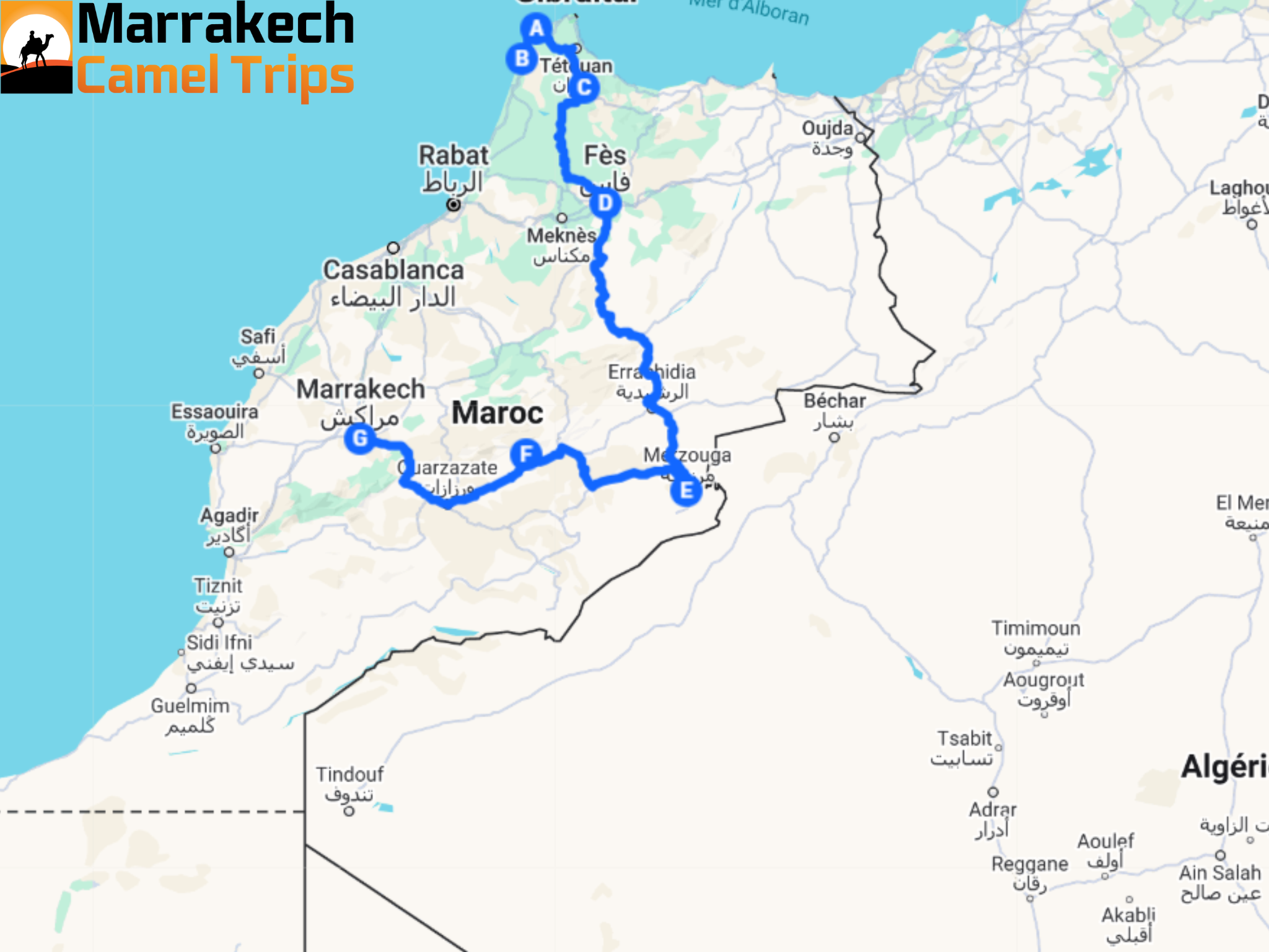 10 Days Tour From Tangier
