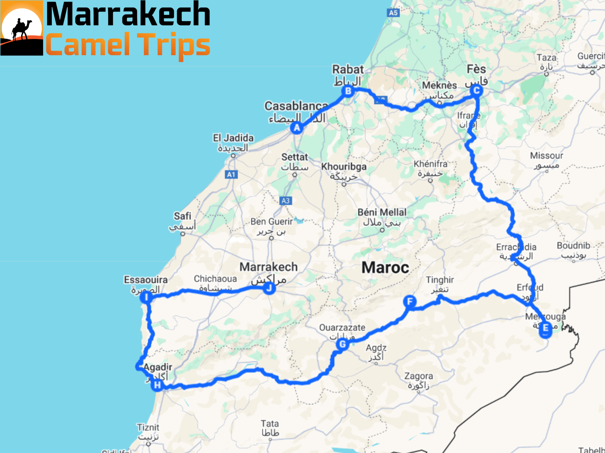 15 days Desert tour from Casablanca