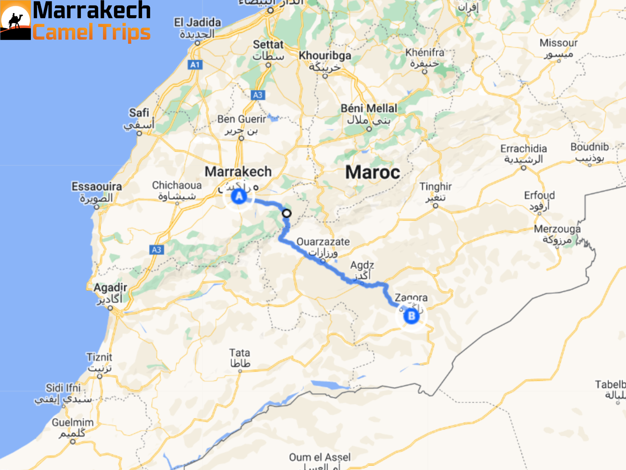 2 Days Desert Tour from Marrakech