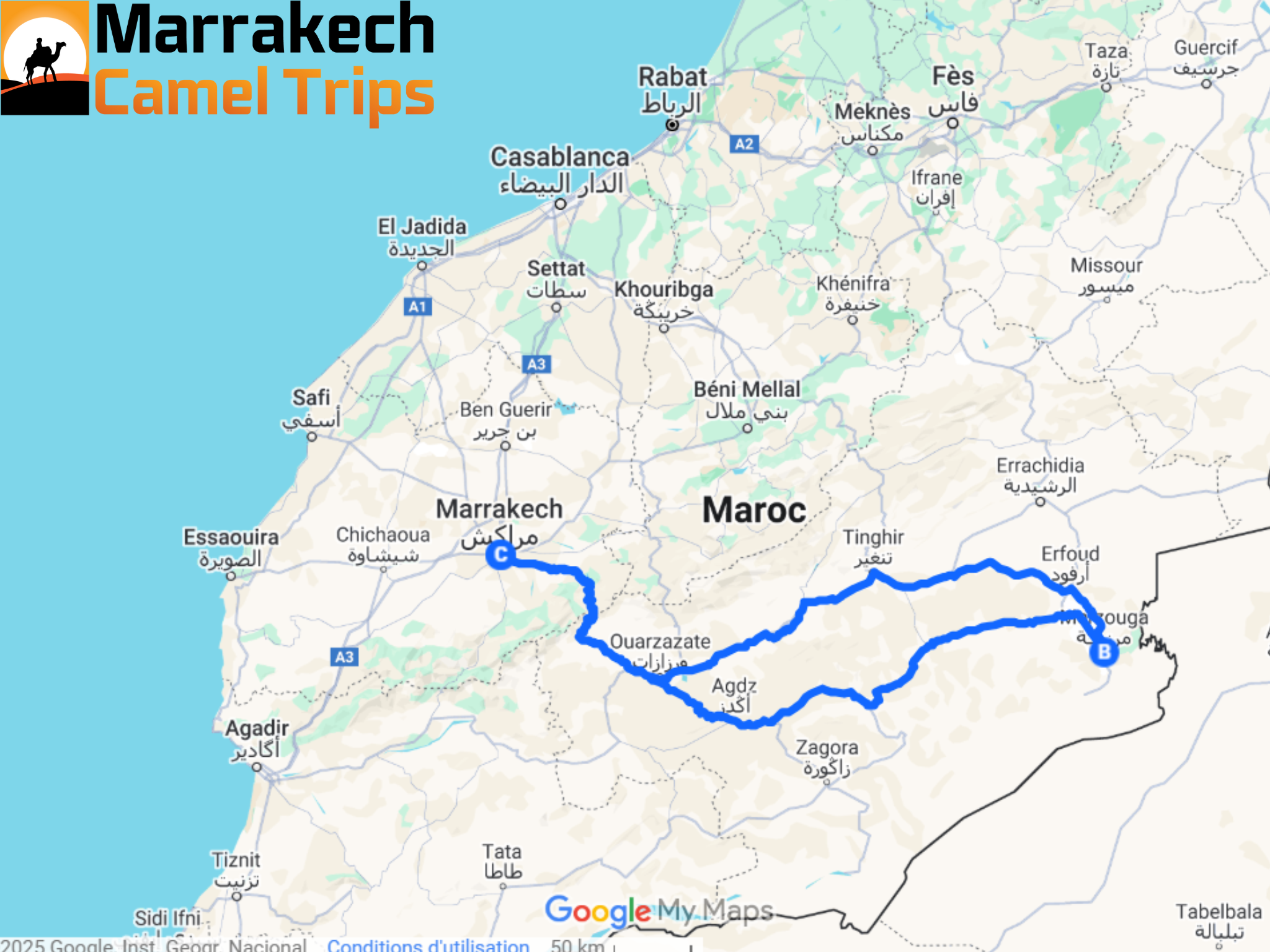 2 Days from Marrakech to Merzouga
