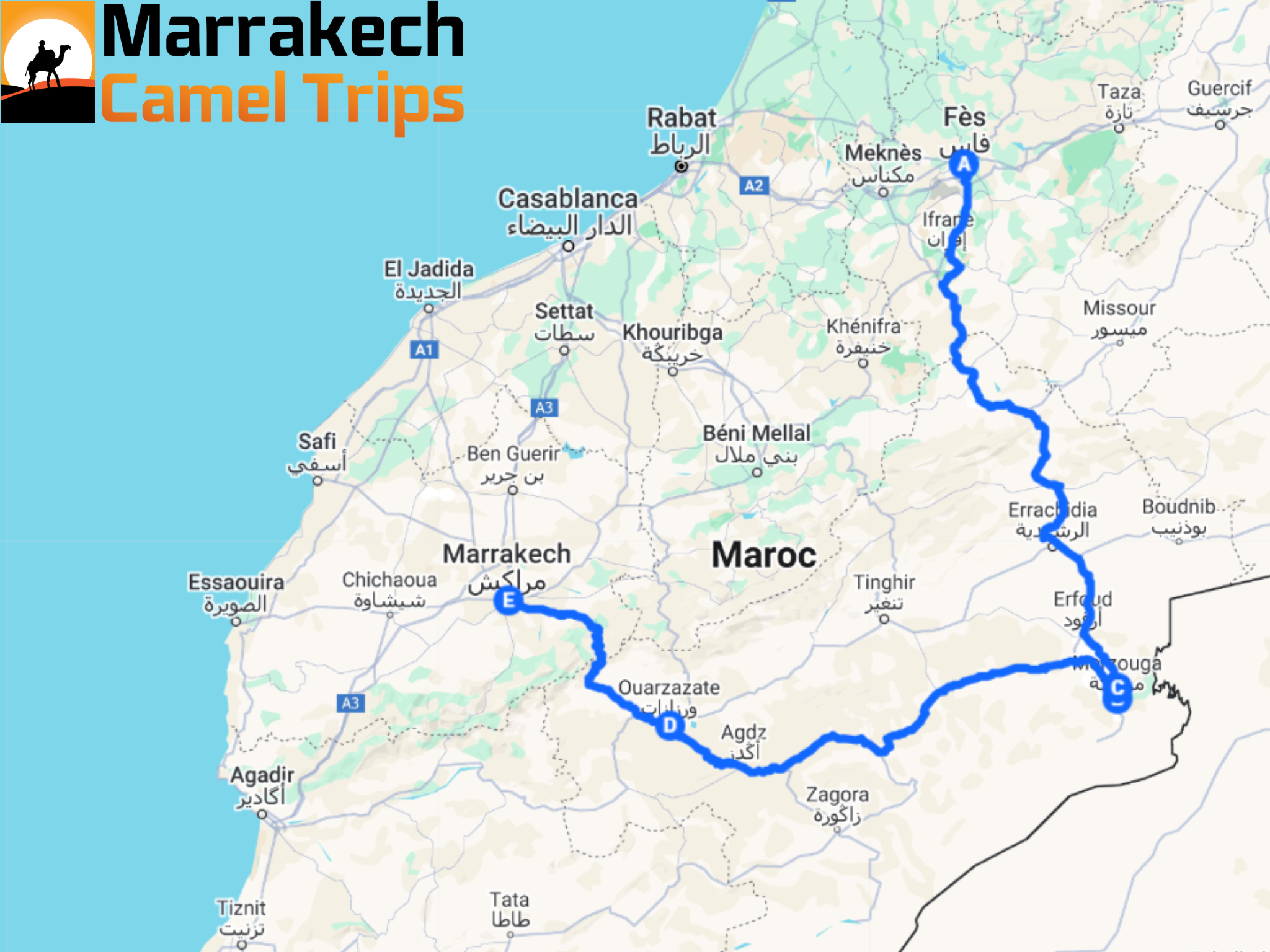 8 Days Tour From Fes To Marrakech