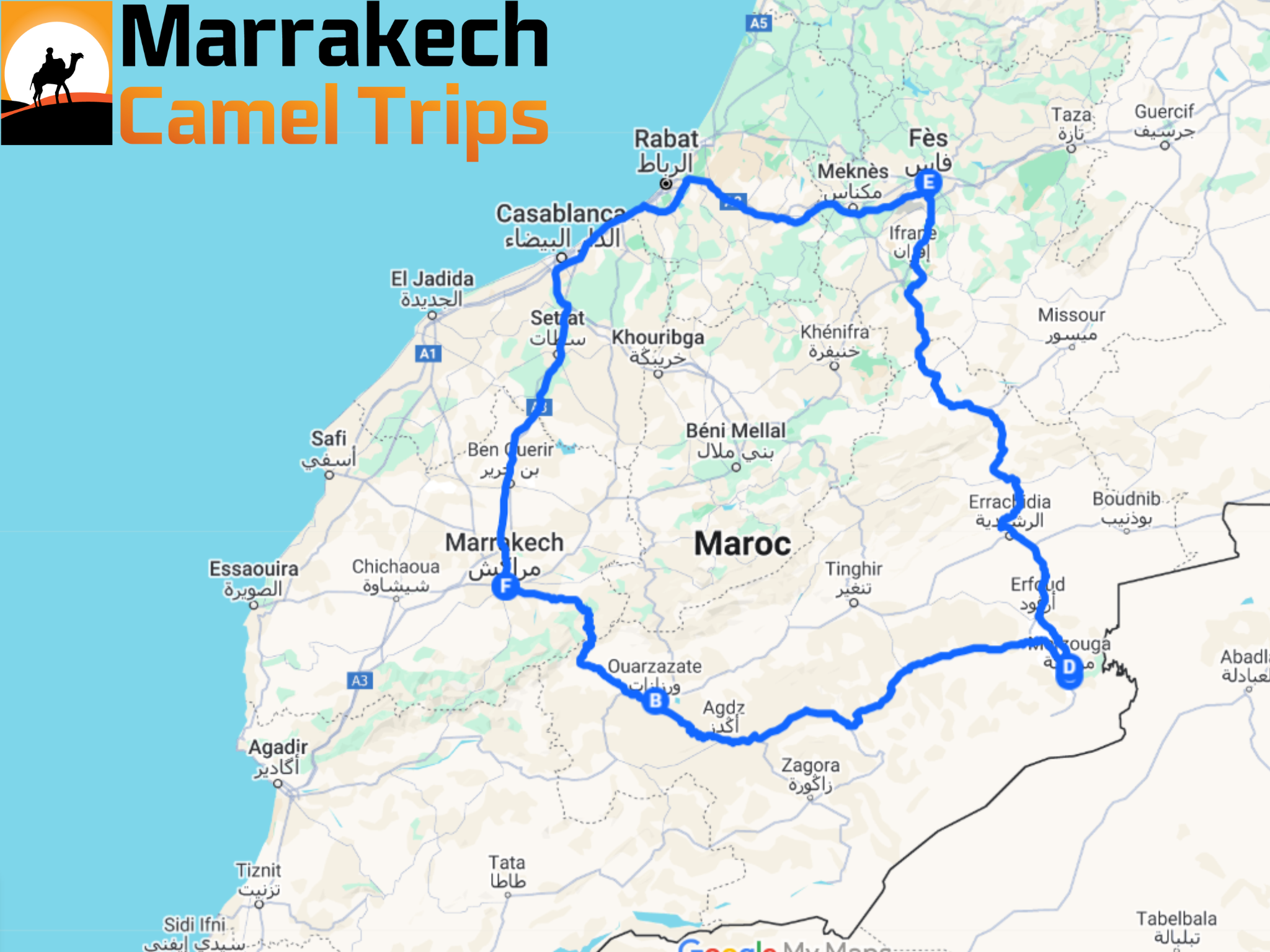 9 days tour from Marrakech