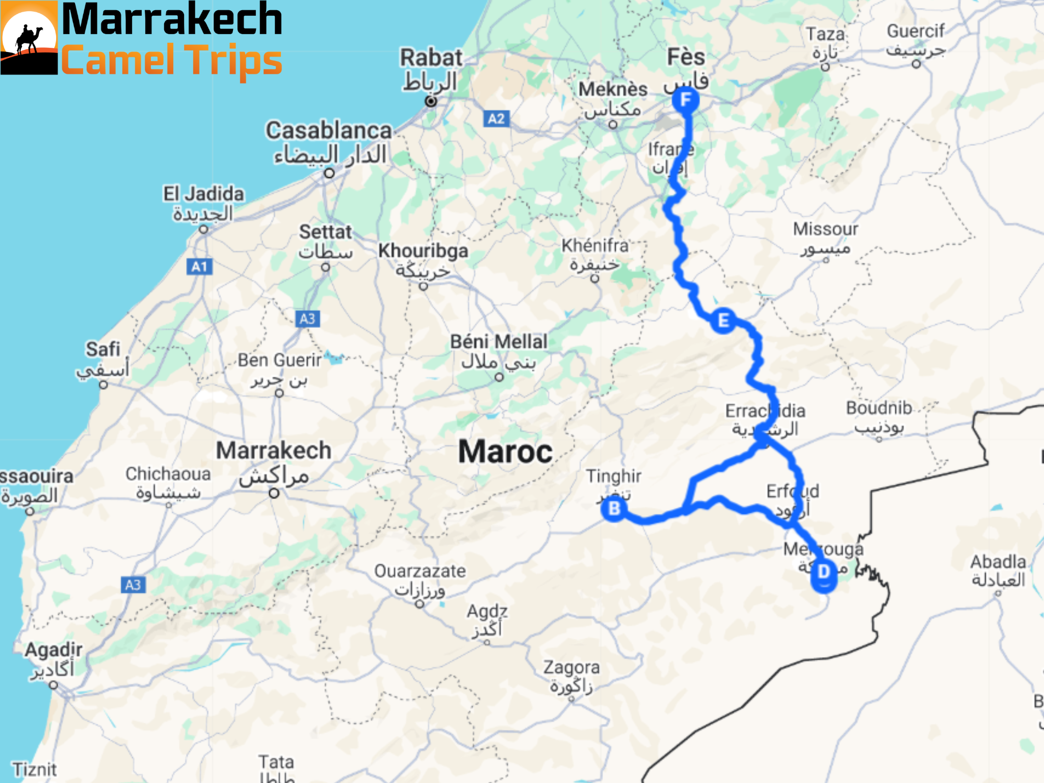 Fes desert tour 4 day